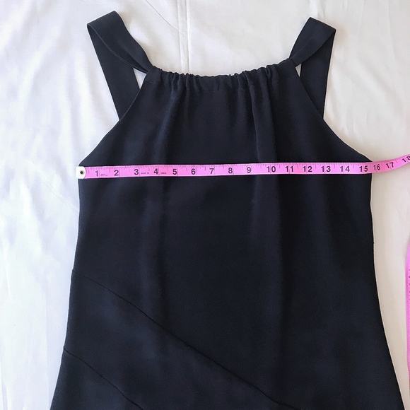 Sleeveless Black Shift Dress by Jean Michel - Picture 6 of 8